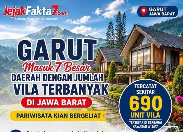 Garut Masuk Tujuh Besar Daerah dgn Jumlah Vila Terbanyak di Jawa Barat, Pariwisata Kian Bergeliatiat