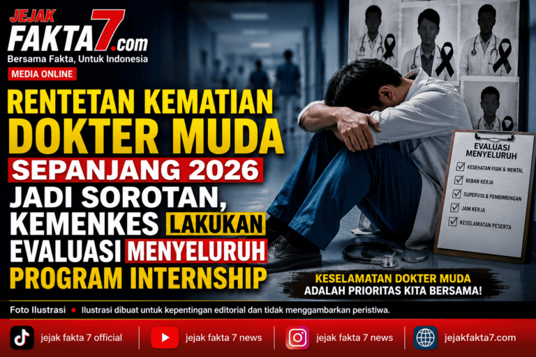 Rentetan Kematian Dokter Muda Sepanjang 2026 Jadi Sorotan, Kemenkes Lakukan Evaluasi Menyeluruh Program Internship