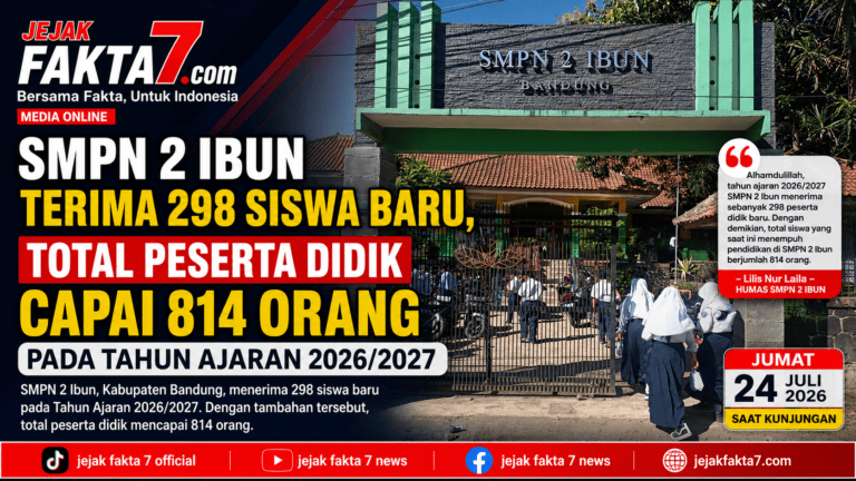 SMPN 2 Ibun Terima 298 Siswa Baru, Total Peserta Didik Capai 814 Orang pada Tahun Ajaran 2026/2027