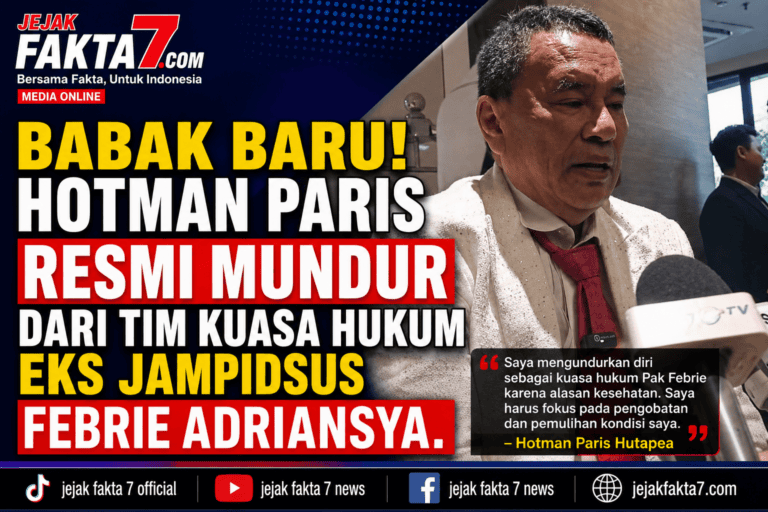 Babak Baru! Hotman Paris Resmi Mundur dari Tim Kuasa Hukum Eks Jampidsus Febrie Adriansyah