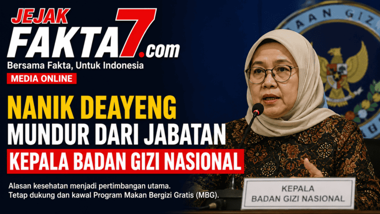 Nanik Sudaryati Deyang Resmi Mundur dari Jabatan Kepala Badan Gizi Nasional