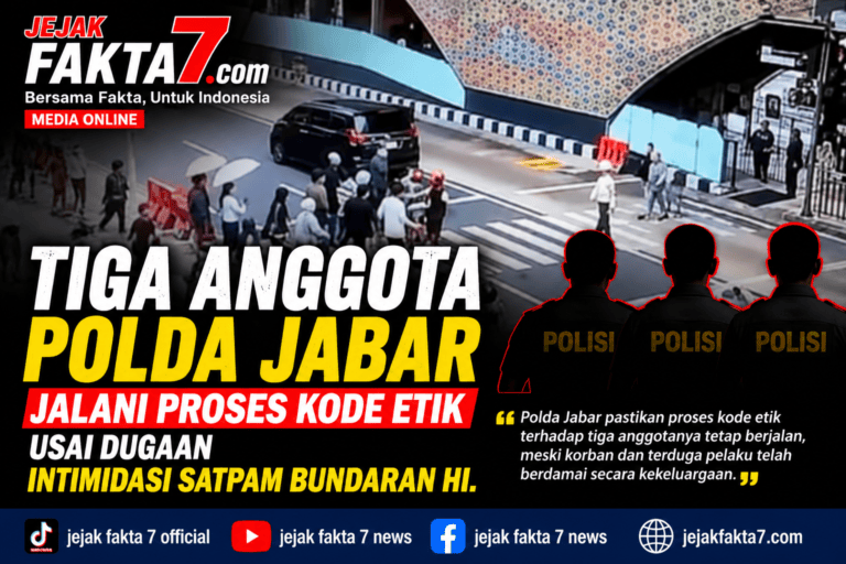 Tiga Anggota Polda Jabar Jalani Proses Kode Etik Usai Dugaan Intimidasi Satpam Bundaran HI