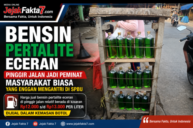 Bensin Pertalite Eceran Pinggir Jalan Tetap Diminati, Warga Pilih Praktis Tanpa Harus Antre di SPBU