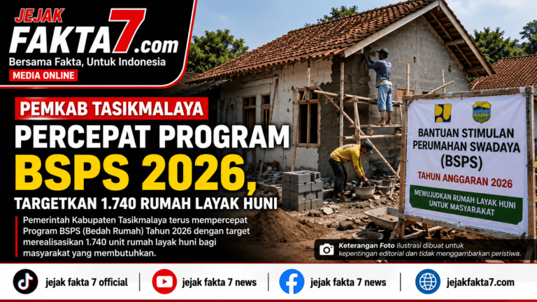 Pemkab Tasikmalaya Percepat Program BSPS 2026, Targetkan 1.740 Rumah Layak Huni