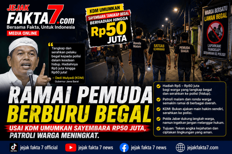 Ramai Pemuda Berburu Begal Usai KDM Umumkan Sayembara Rp50 Juta, Patroli Warga Meningkat