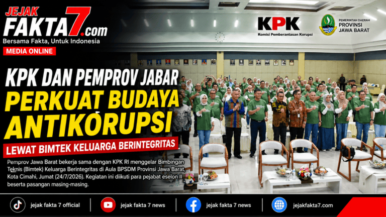 KPK dan Pemprov Jabar Perkuat Budaya Antikorupsi Lewat Bimtek Keluarga Berintegritas