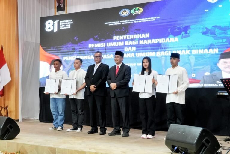 Sebanyak 20.500 Narapidana se-Jabar Dapat Remisi dalam Rangka HUT Kemerdekaan RI