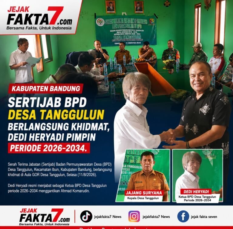 Sertijab BPD Desa Tanggulun Berlangsung Khidmat, Dedi Heryadi Pimpin Periode 2026–2034