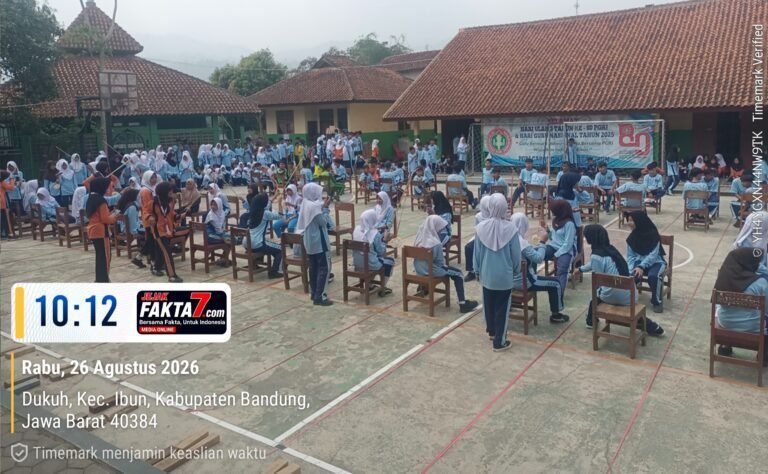 SMPN 2 Ibun Gelar Beragam Lomba Meriahkan HUT RI ke-81