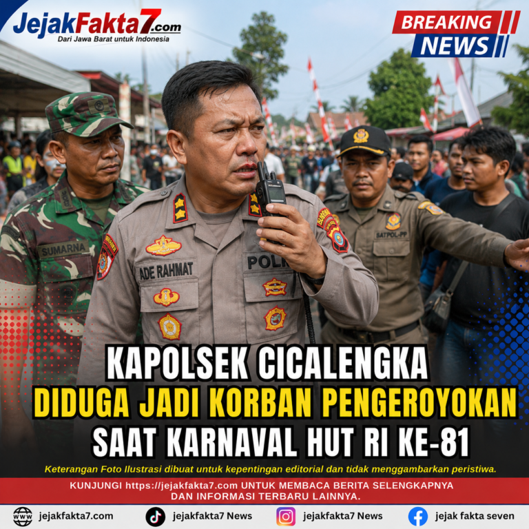 Kapolsek Cicalengka Diduga Jadi Korban Pengeroyokan Saat Karnaval HUT RI ke-81
