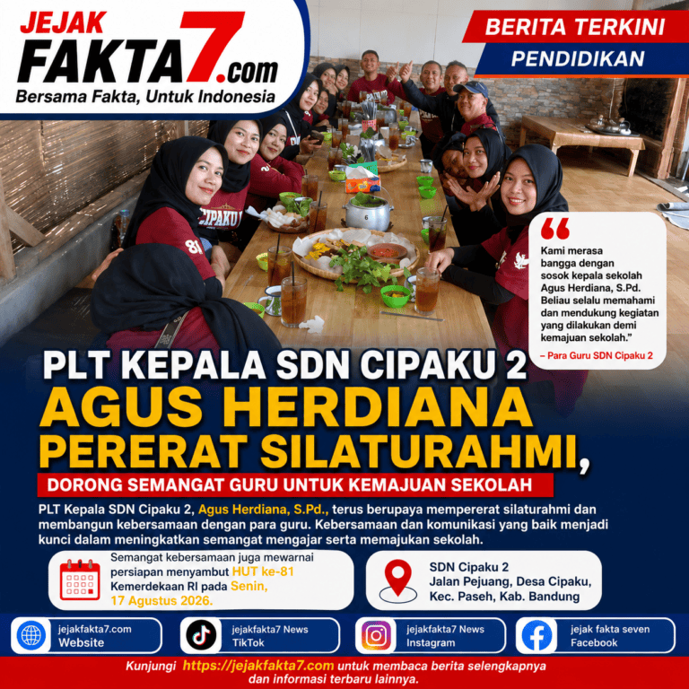 SDN CIPAKU 2 DORONG TERUS JALIN KEBERSAMAAN