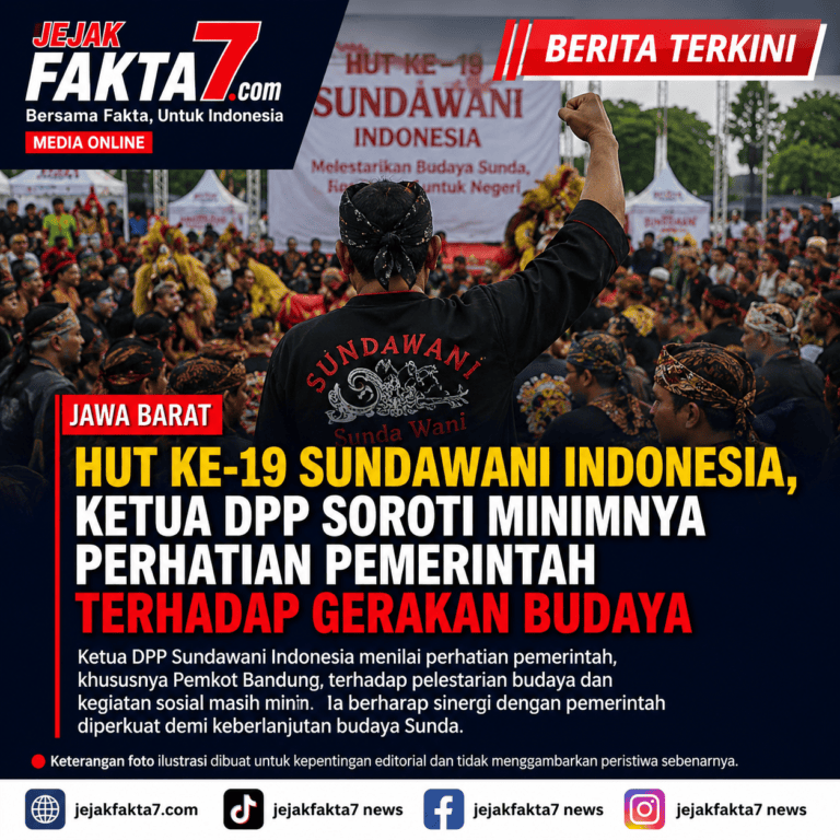 HUT Ke-19 Sundawani Indonesia, Ketua DPP Soroti Minimnya Perhatian Pemerintah terhadap Gerakan Budaya
