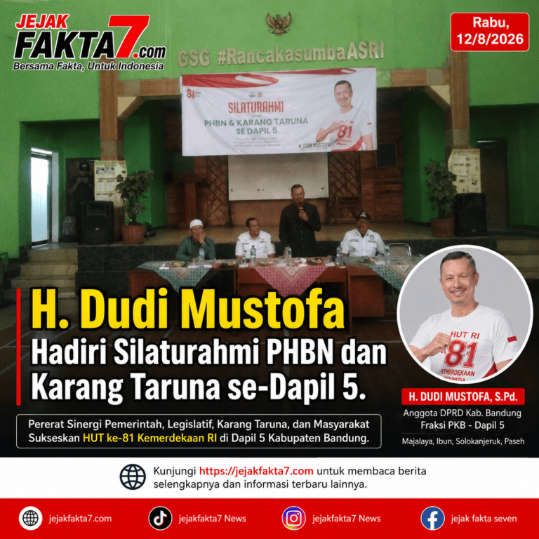 H. Dudi Mustofa Hadiri Silaturahmi PHBN dan Karang Taruna se-Dapil 5