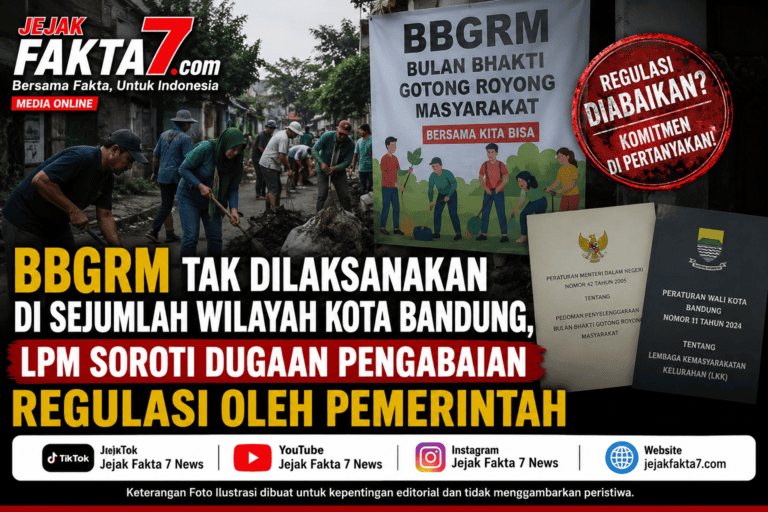BBGRM Tak Dilaksanakan di Sejumlah Wilayah Kota Bandung, LPM Soroti Dugaan Pengabaian Regulasi oleh Pemerintah