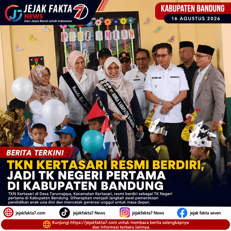 TKN Kertasari Resmi Berdiri, Jadi TK Negeri Pertama di Kabupaten Bandung