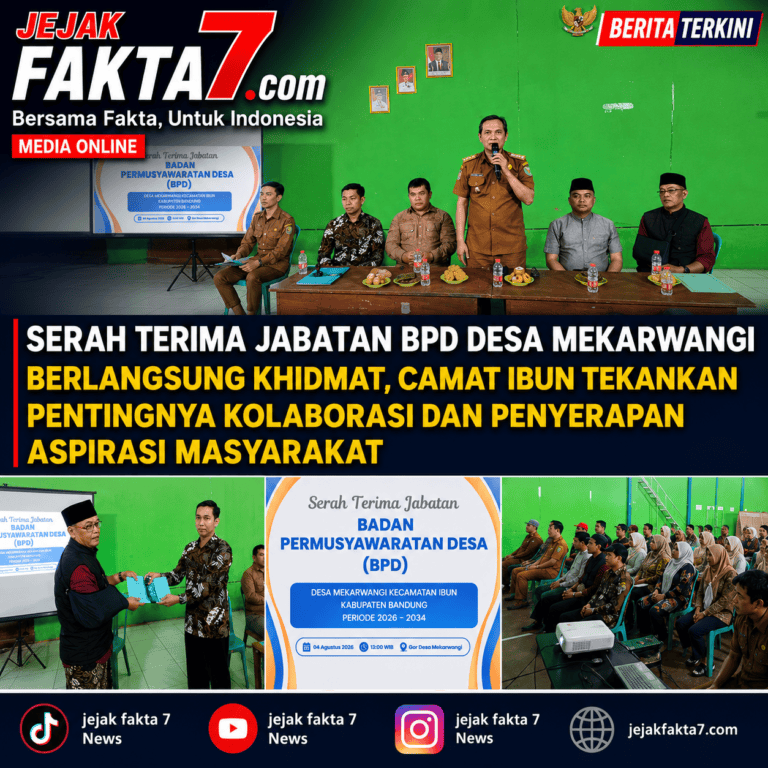 Iwan Ardiansyah, S.E., M.M., M.AP.,CPHRM Resmi Pimpin BPD Desa Mekarwangi, Siap Perkuat Sinergi dengan Pemerintah Desa